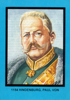 Biografia Hindenburg Paul Von